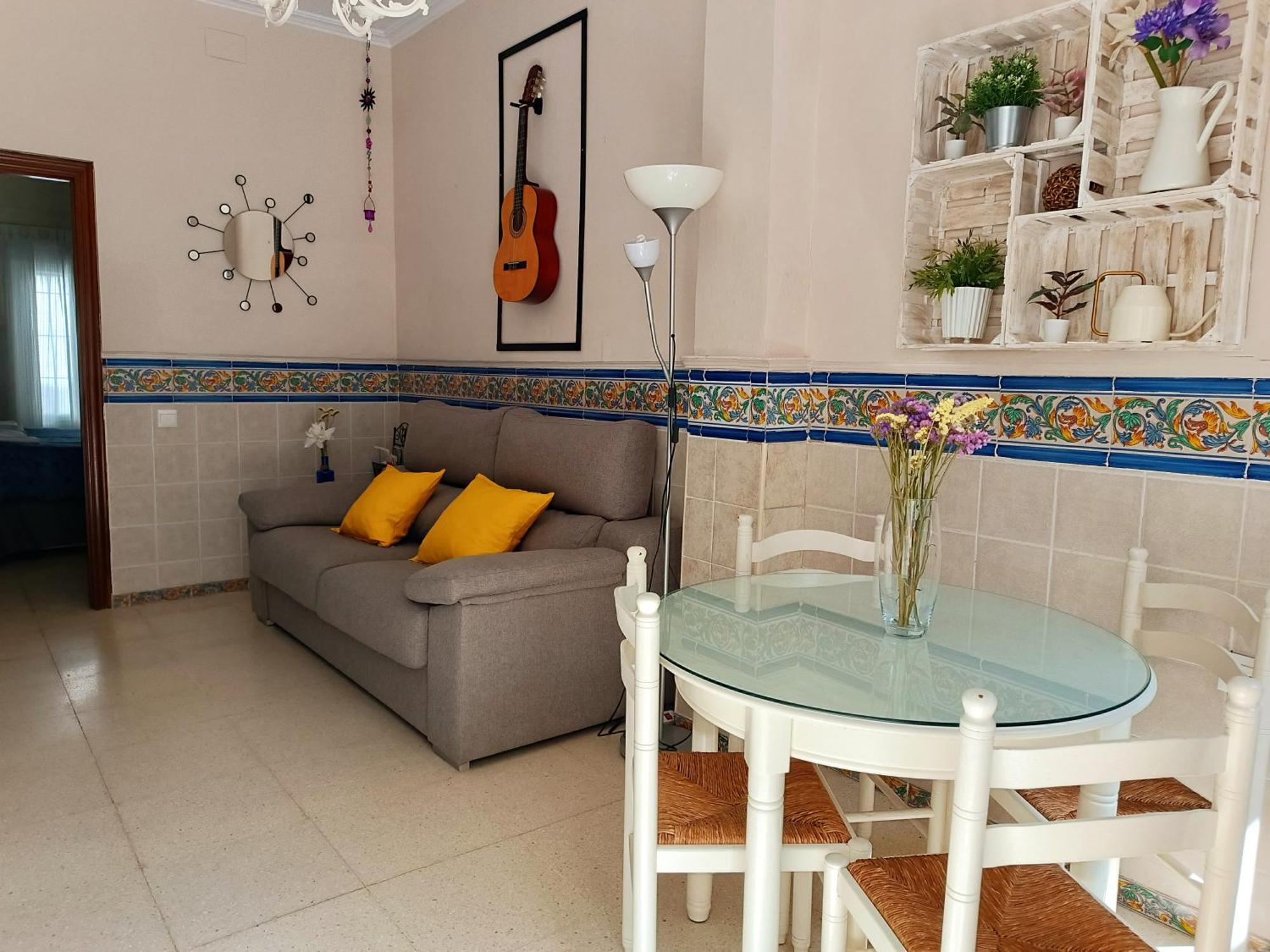 Tipico Y Pintoresco Patio De Vecinos, Con Encanto Sevilla Kültér fotó