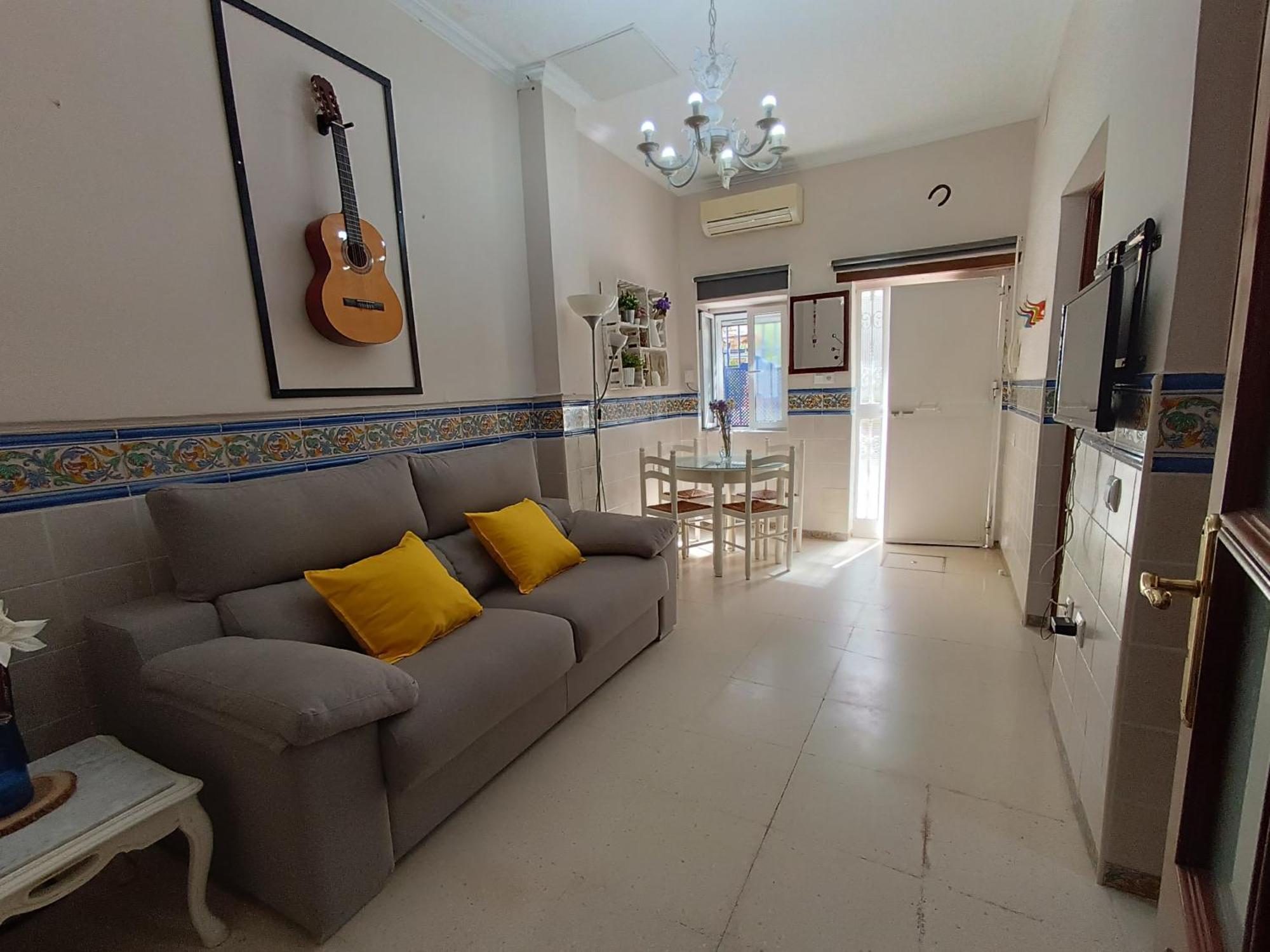Tipico Y Pintoresco Patio De Vecinos, Con Encanto Sevilla Kültér fotó